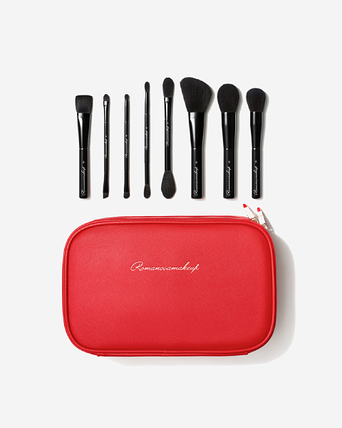 НАБОР КИСТЕЙ, БОЛЬШАЯ КОСМЕТИЧКА 