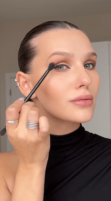 макияж со стрелками 