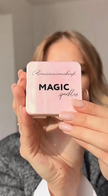 Палетка теней для век 4 Color Eyeshadow Palette MAGIC SPARKLES