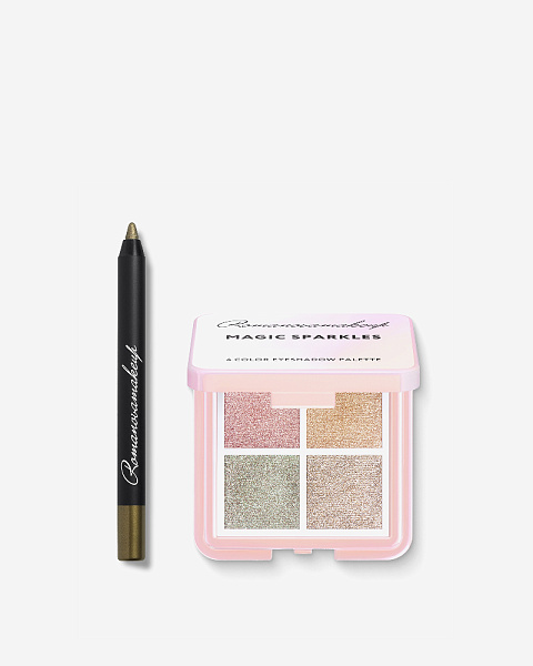 MAGIC SPARKLES + GOLDEN APPLE MINI Палетка теней для век, карандаш для глаз