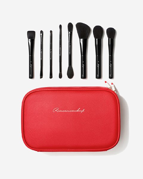 НАБОР КИСТЕЙ, БОЛЬШАЯ КОСМЕТИЧКА